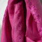 Magenta Embroidery Woven Bhagalpuri Linen Stole