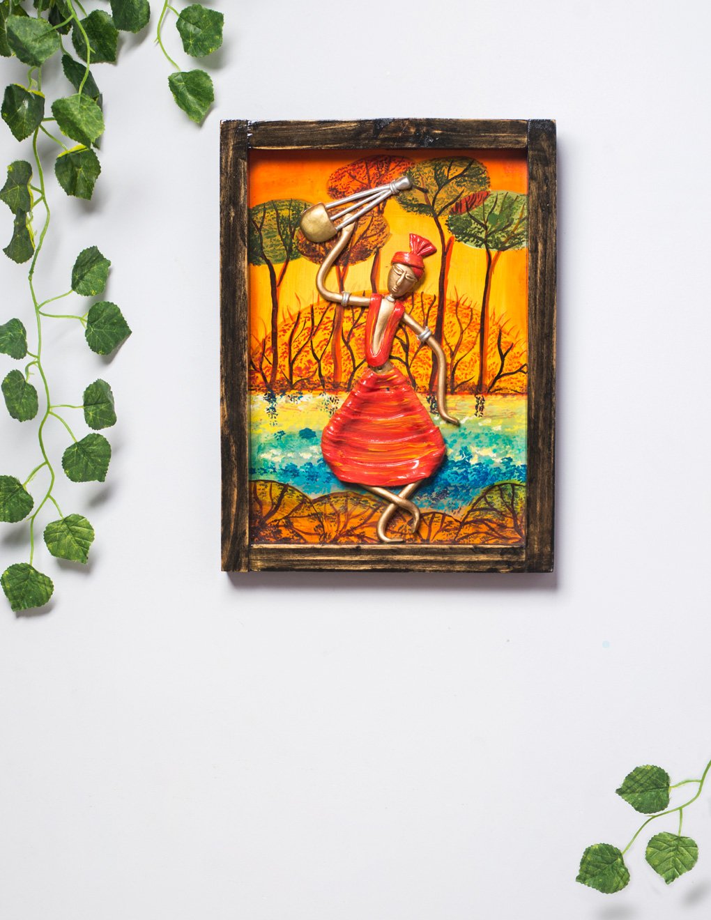 Handmade Wooden Wall Hanging with Hand Painted - Artytales