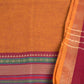 Orange Handloom Mangalagiri Unstitched Suit
