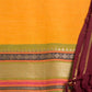 Yellow Handloom Mangalagiri Unstitched Suit