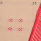 Beige Handloom Cotton Woven Unstitched Suit