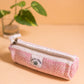 Red Hemp Handmade Pencil Pouch