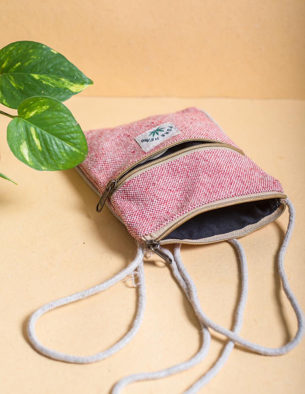 Hemp Mobile Pouch cum Wallet