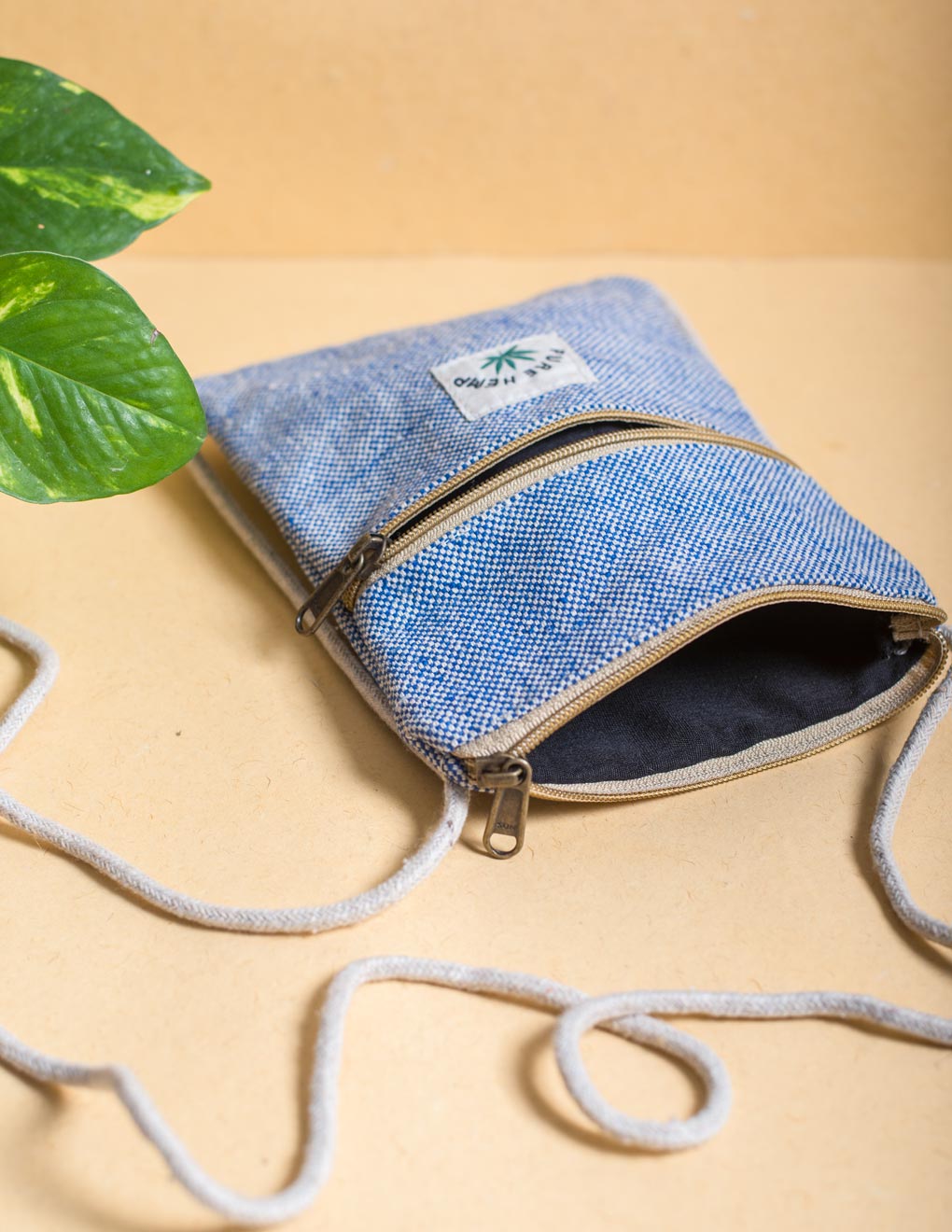 Hemp Mobile Pouch cum Wallet