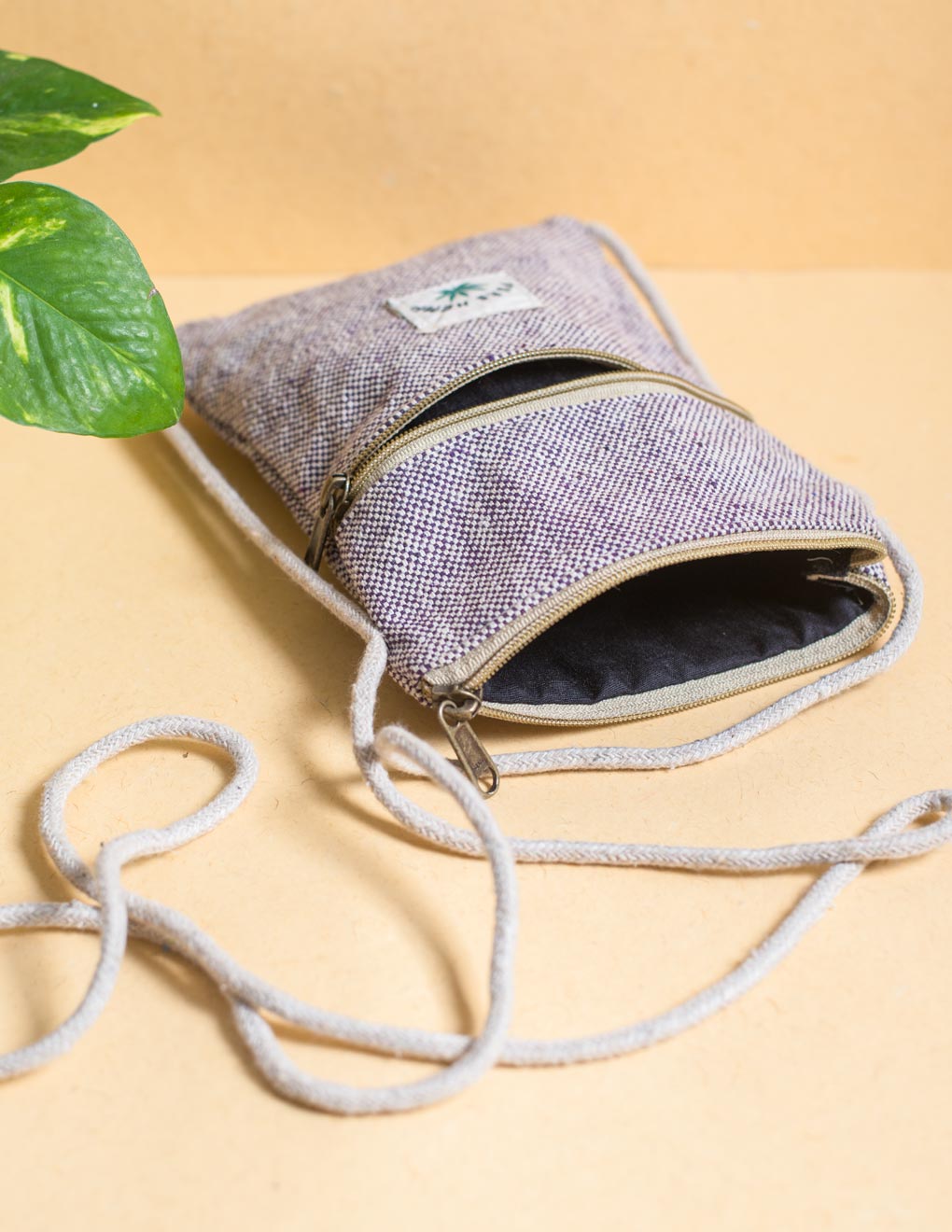 Hemp Mobile Pouch cum Wallet