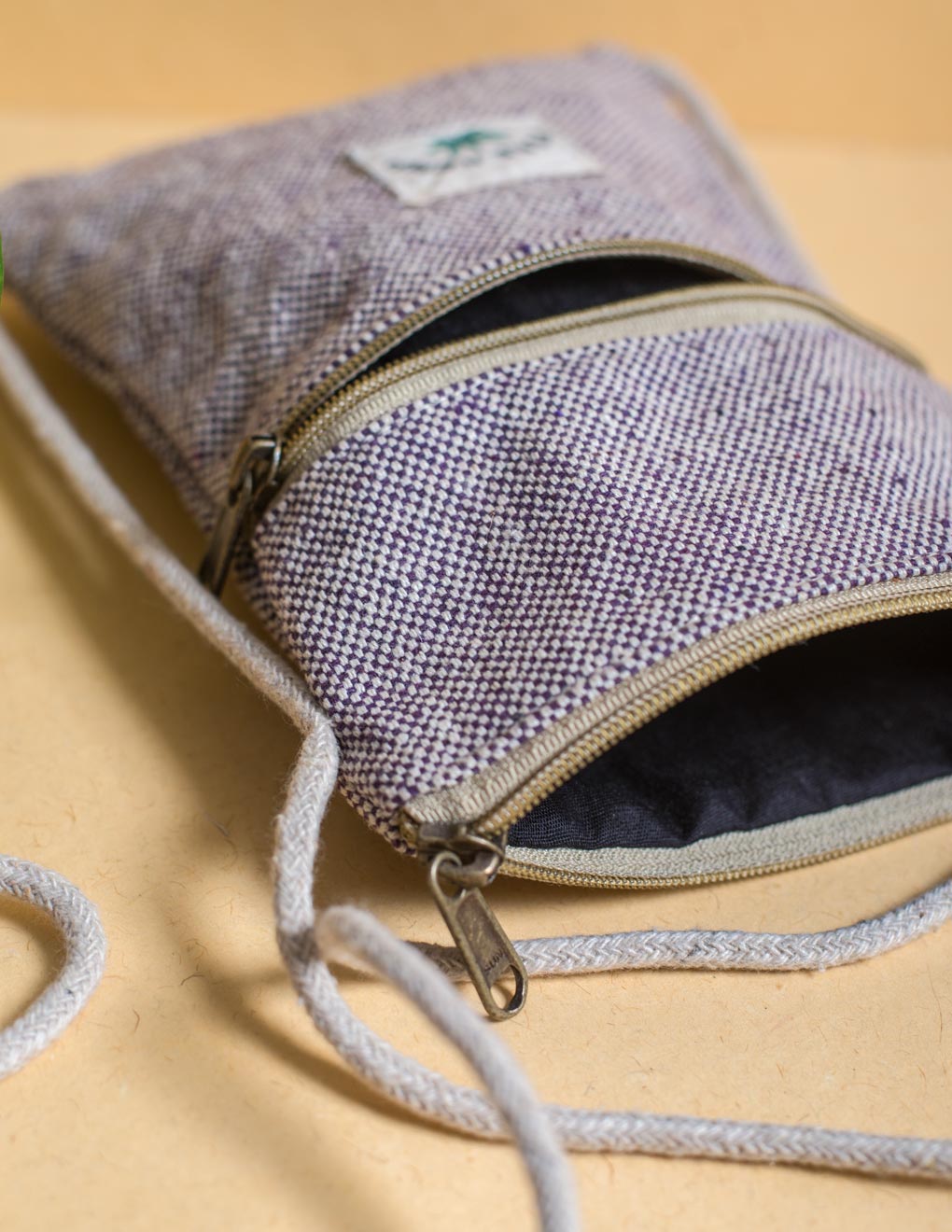 Hemp Mobile Pouch cum Wallet