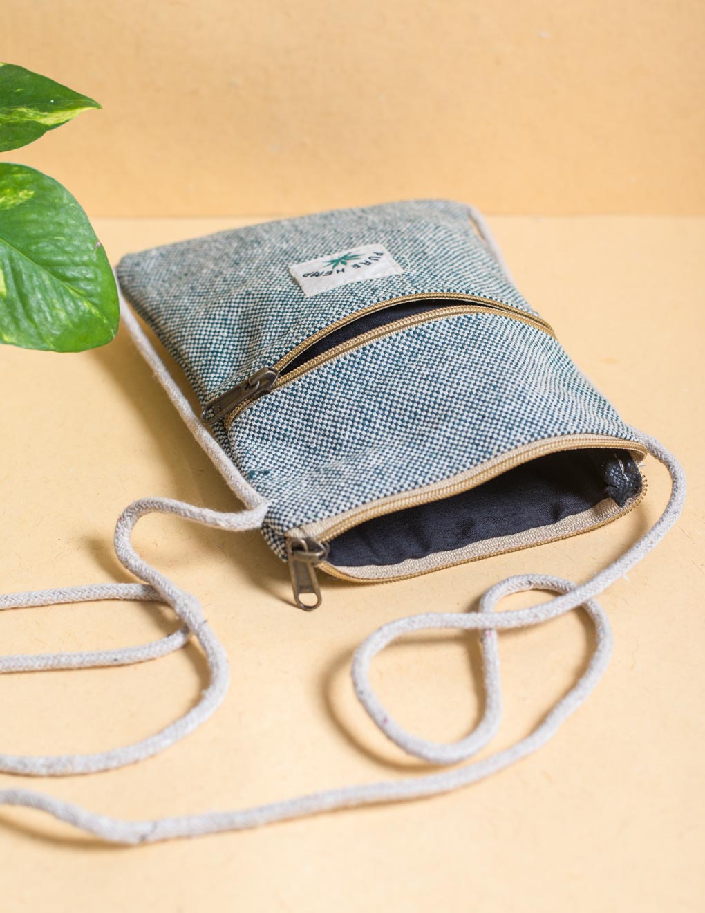 Hemp Mobile Pouch cum Wallet