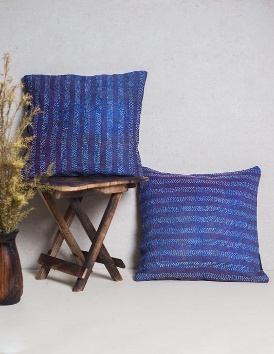 Kantha Cushion Cover Set of 2