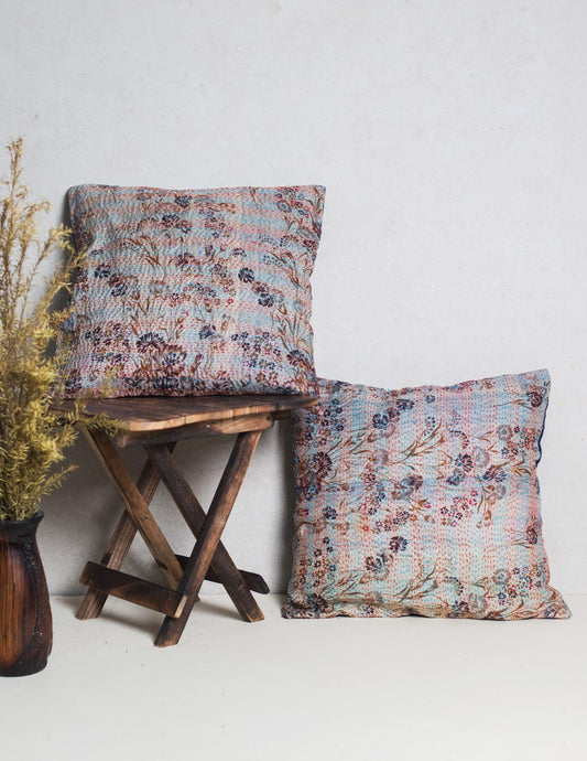 Kantha Cushion Cover Set of 2