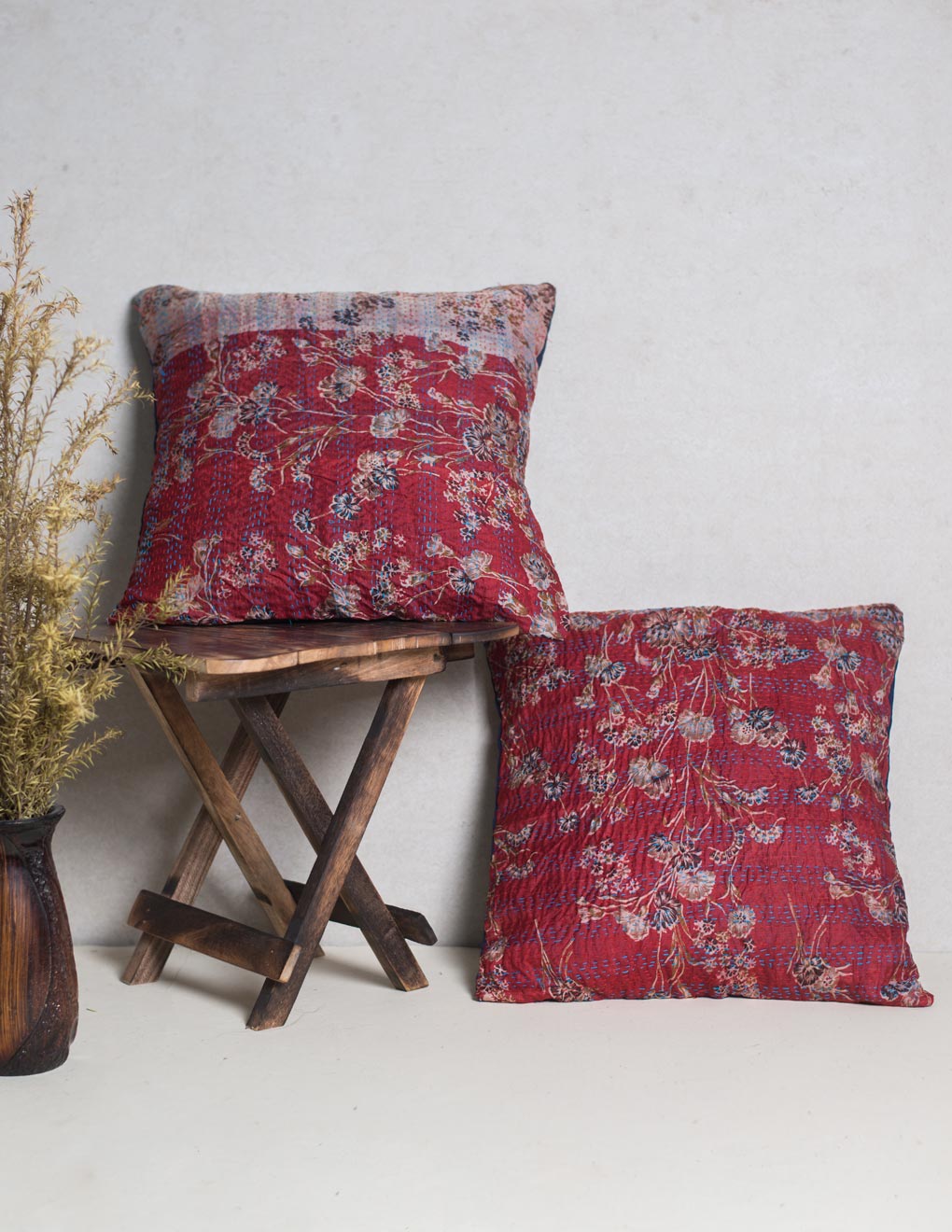 Kantha Cushion Cover Set of 2