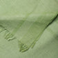 Green Woven Viscose Linen Stole - Artytales