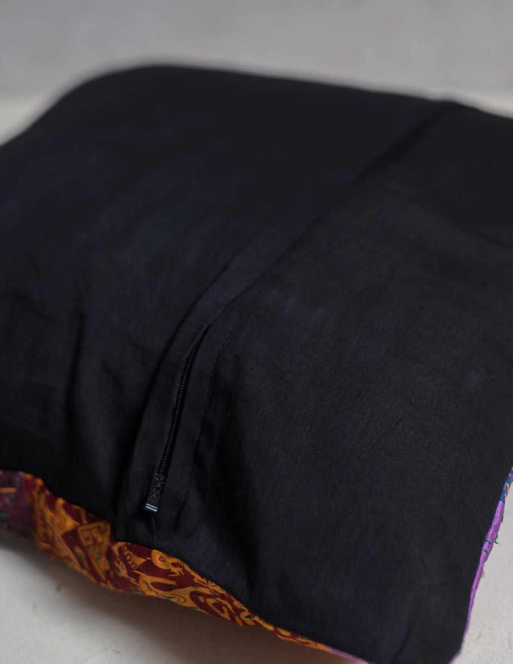 Kantha Patch Work Cushion Cover Single