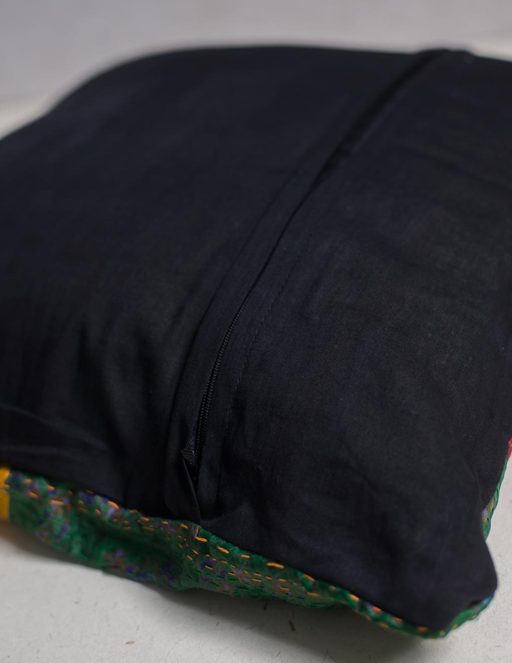 Kantha Patch Work Cushion Cover Single