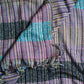 Mauve Stripe Handloom Cotton Matka Silk Stole