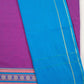 Handloom Mangalgiri Violet Cotton Unstitched Suit Set - Artytales