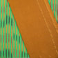 Handloom Mangalgiri Green Stripe Cotton Unstitched Suit Set - Artytales