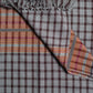 Blue Check Pure Handwoven Woollen Stole