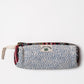 Blue Natural Fibre Pencil Pouch