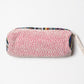 Pink Natural Fibre Pencil Pouch