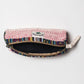 Pink Natural Fibre Pencil Pouch