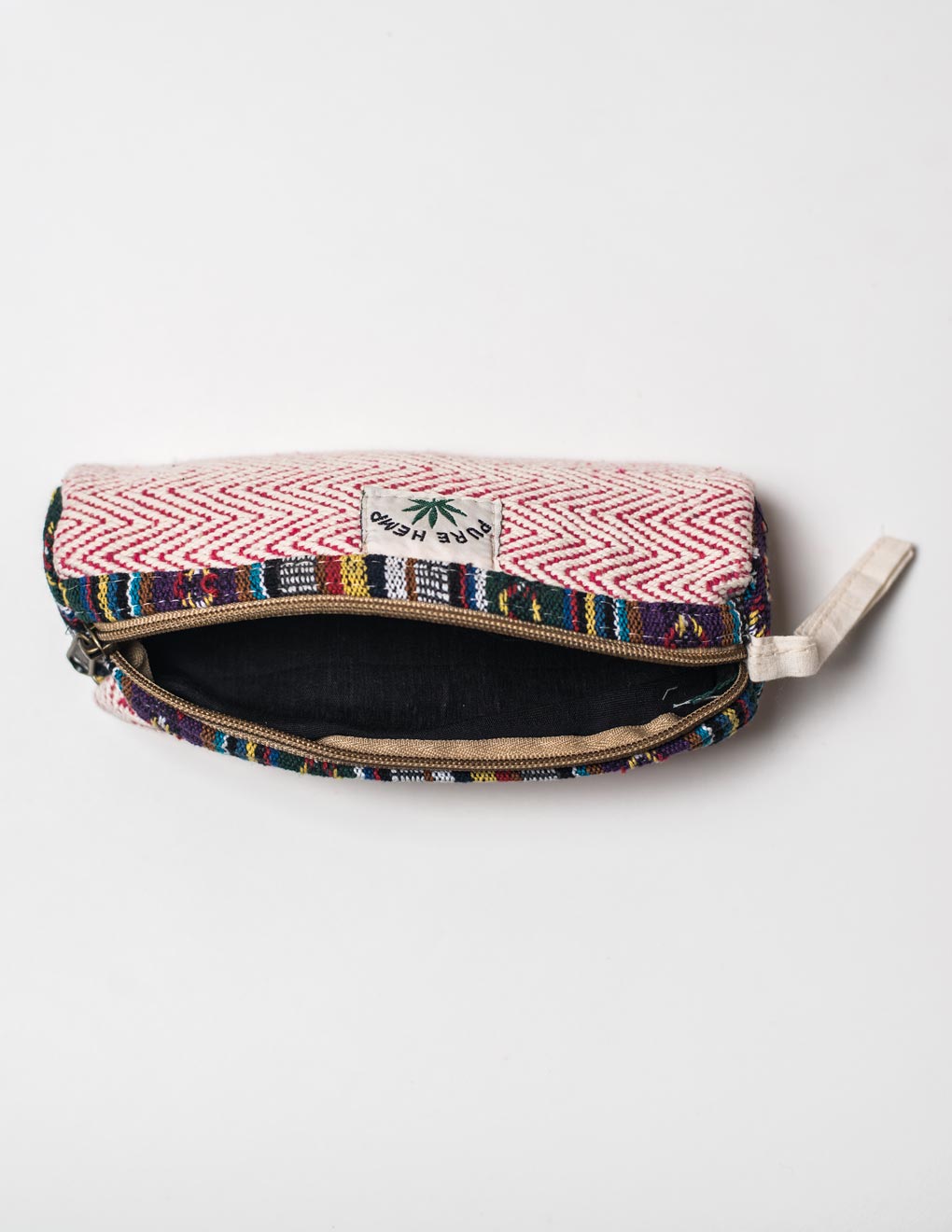 Pink Natural Fibre Pencil Pouch