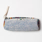 Blue Natural Fibre Pencil Pouch