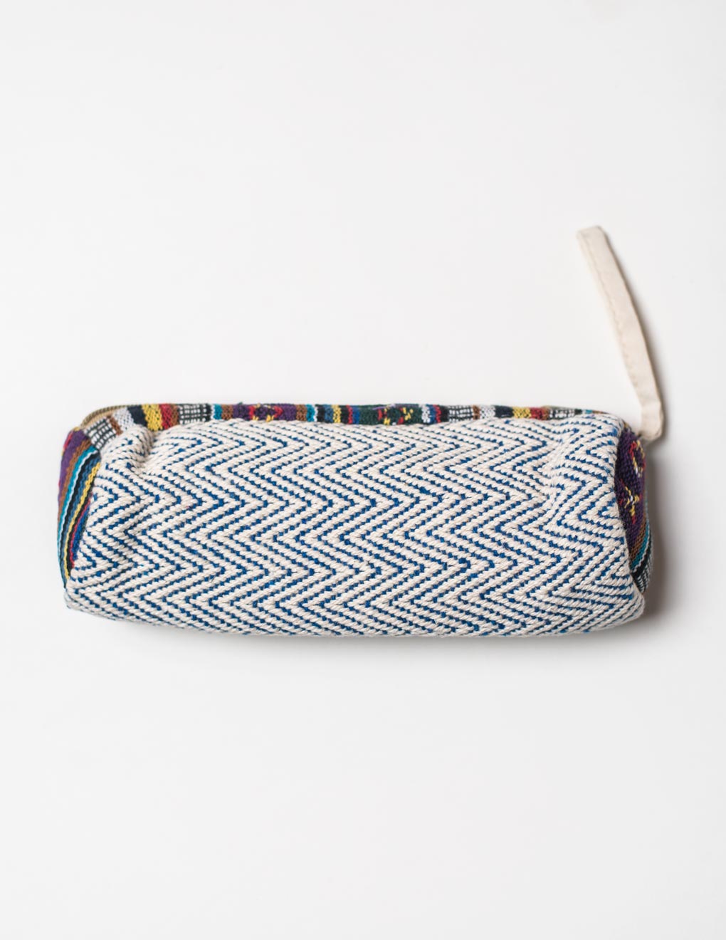 Blue Natural Fibre Pencil Pouch