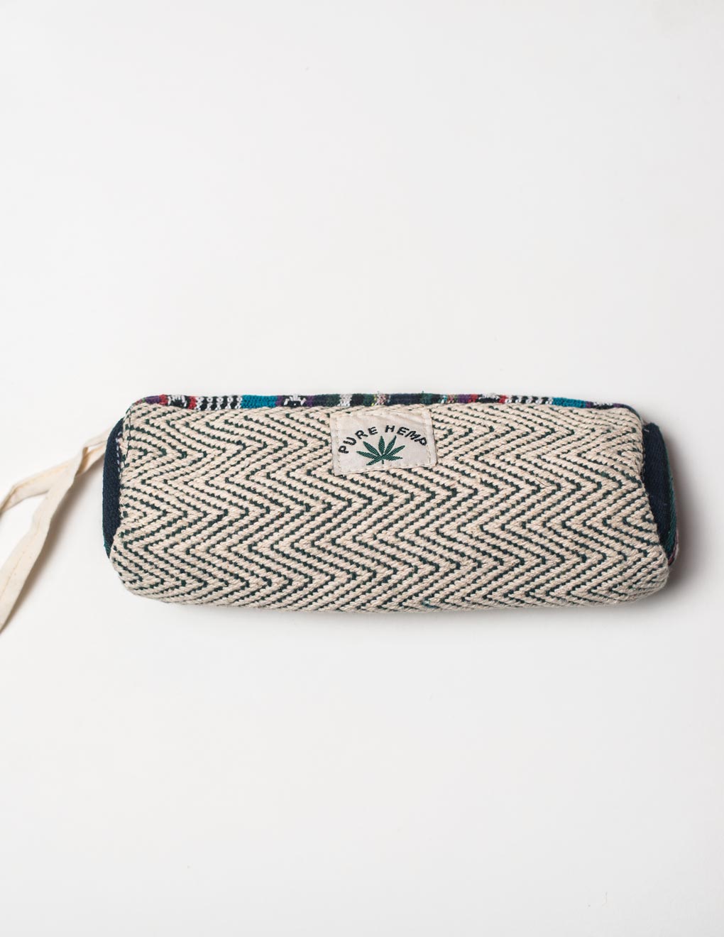 Green Natural Fibre Pencil Pouch