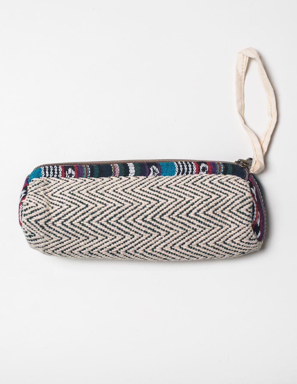 Green Natural Fibre Pencil Pouch