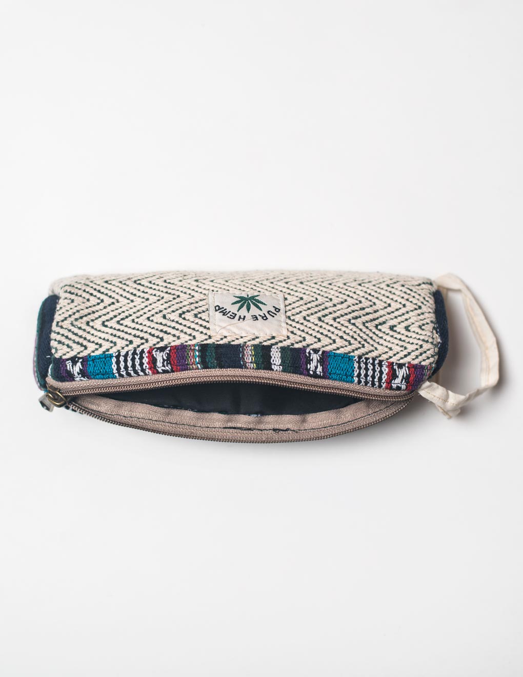 Green Natural Fibre Pencil Pouch