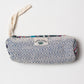 Blue Natural Fibre Pencil Pouch