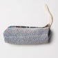 Blue Natural Fibre Pencil Pouch