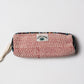 Red Natural Fibre Pencil Pouch