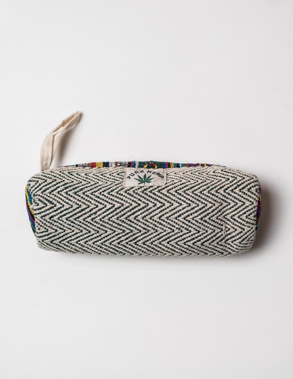 Green Natural Fibre Pencil Pouch