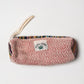 Red Natural Fibre Pencil Pouch