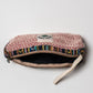 Red Natural Fibre Pencil Pouch