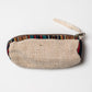 White Natural Fibre Pencil Pouch