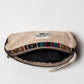 White Natural Fibre Pencil Pouch
