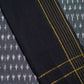 Ikat Handloom Grey Unstitched Suit Set