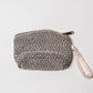 Black Natural Fibre Toiletry Pouch