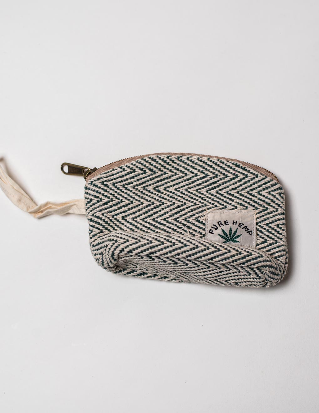 Green Natural Fibre Toiletry Pouch