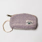 Mauve Natural Fibre Toiletry Pouch