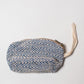 Blue Natural Fibre Toiletry Pouch