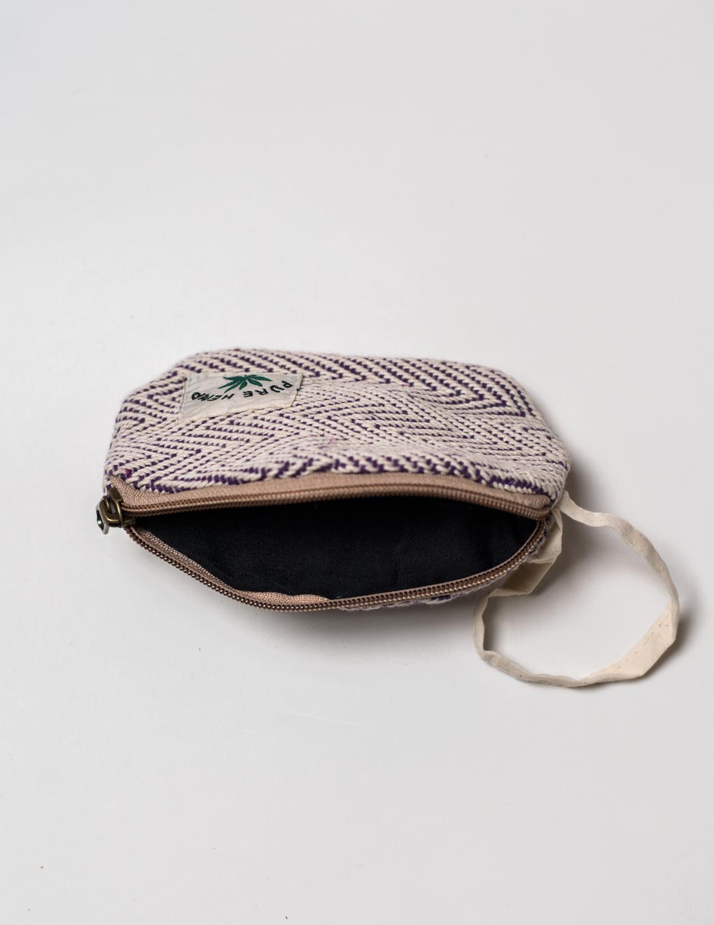 Mauve Natural Fibre Toiletry Pouch