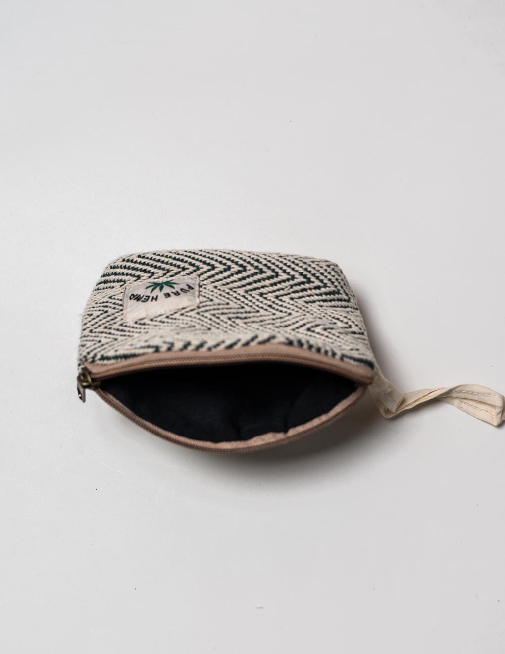 Green Natural Fibre Toiletry Pouch