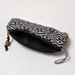 Black Cotton Pencil Pouch
