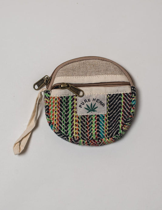 Natural Fibre Coin Pouch