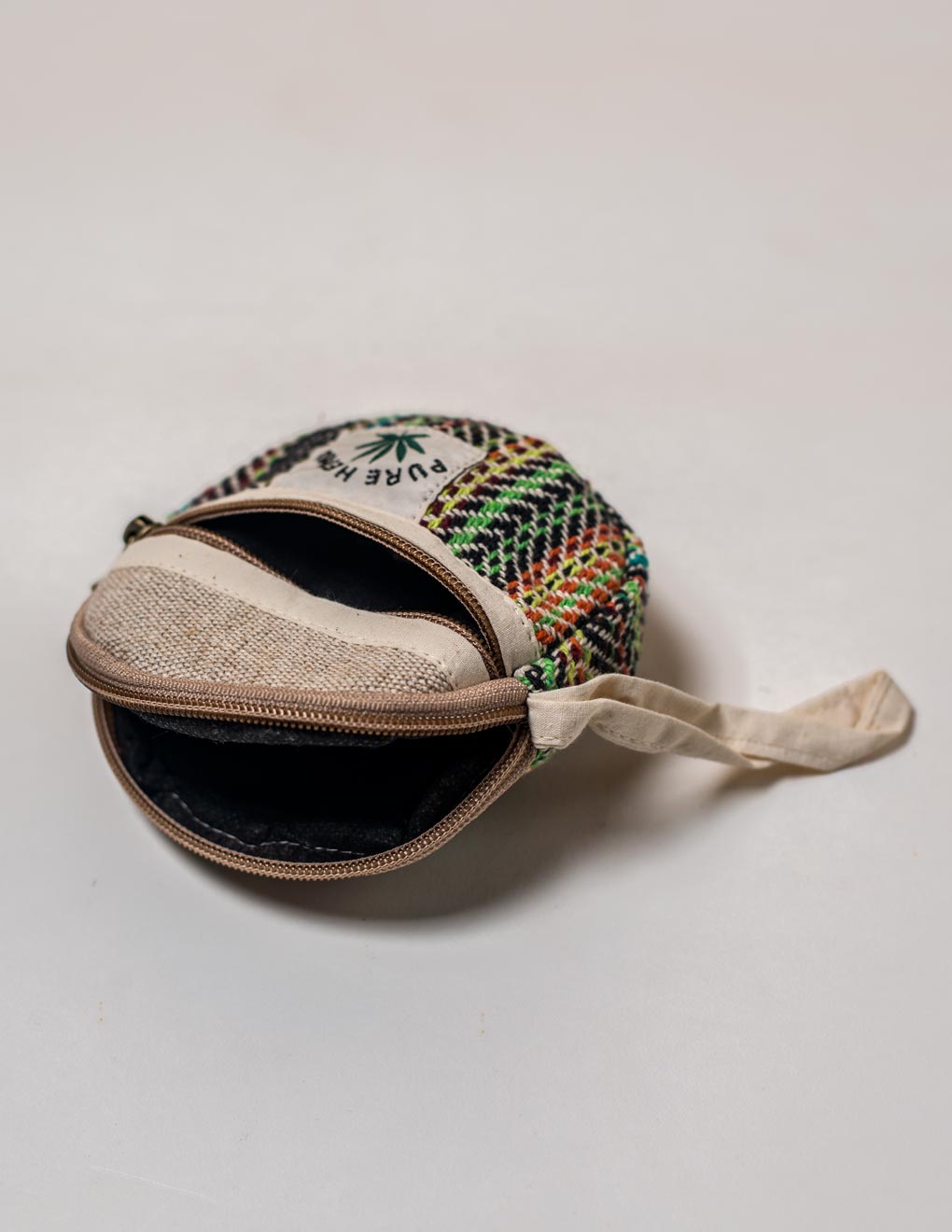 Natural Fibre Coin Pouch