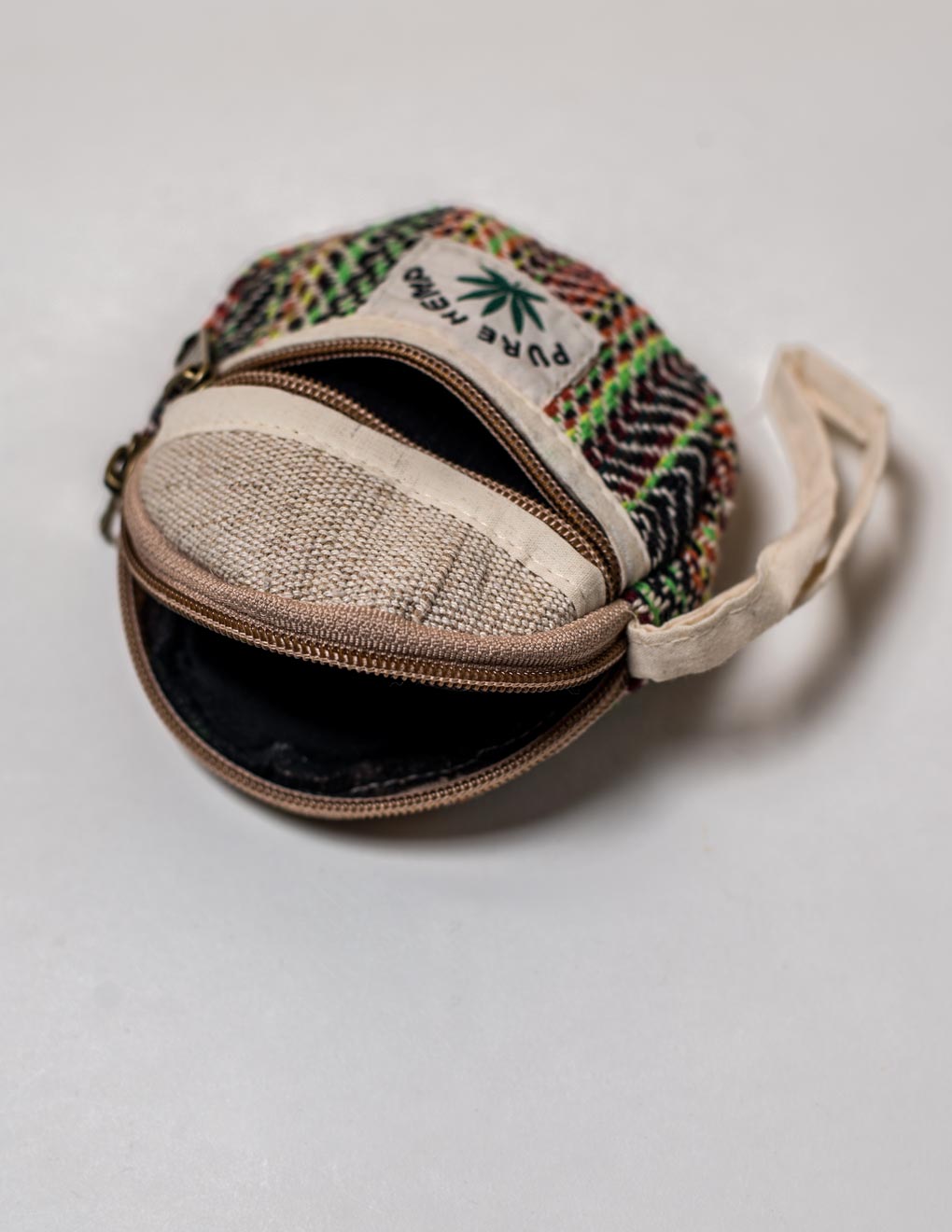 Natural Fibre Coin Pouch