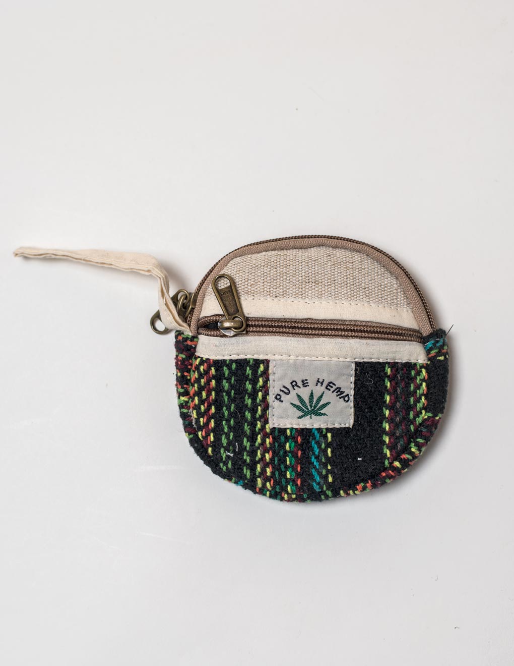 Natural Fibre Coin Pouch